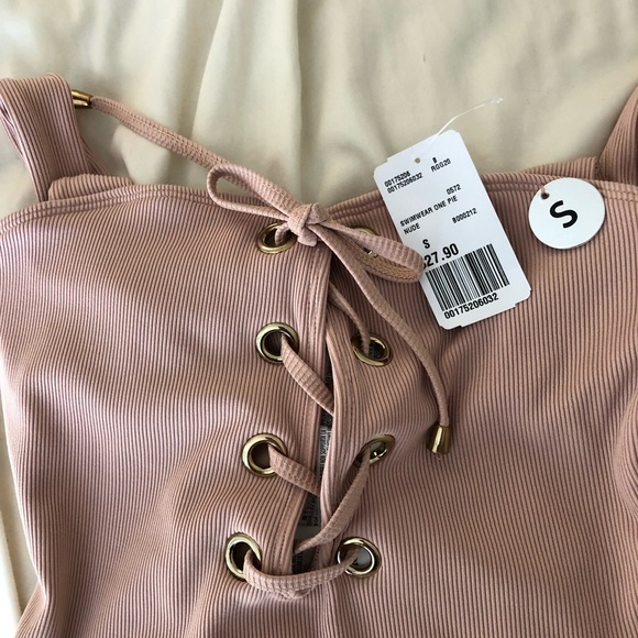 Forever 21 Nude swimsuit new with tags - Picture 3 of 8